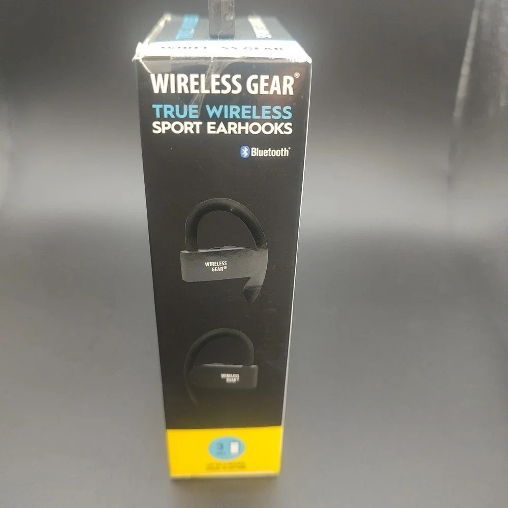 Wireless Gear True Wireless Sport Earhooks Earphones Bluetooth Extreme Bass